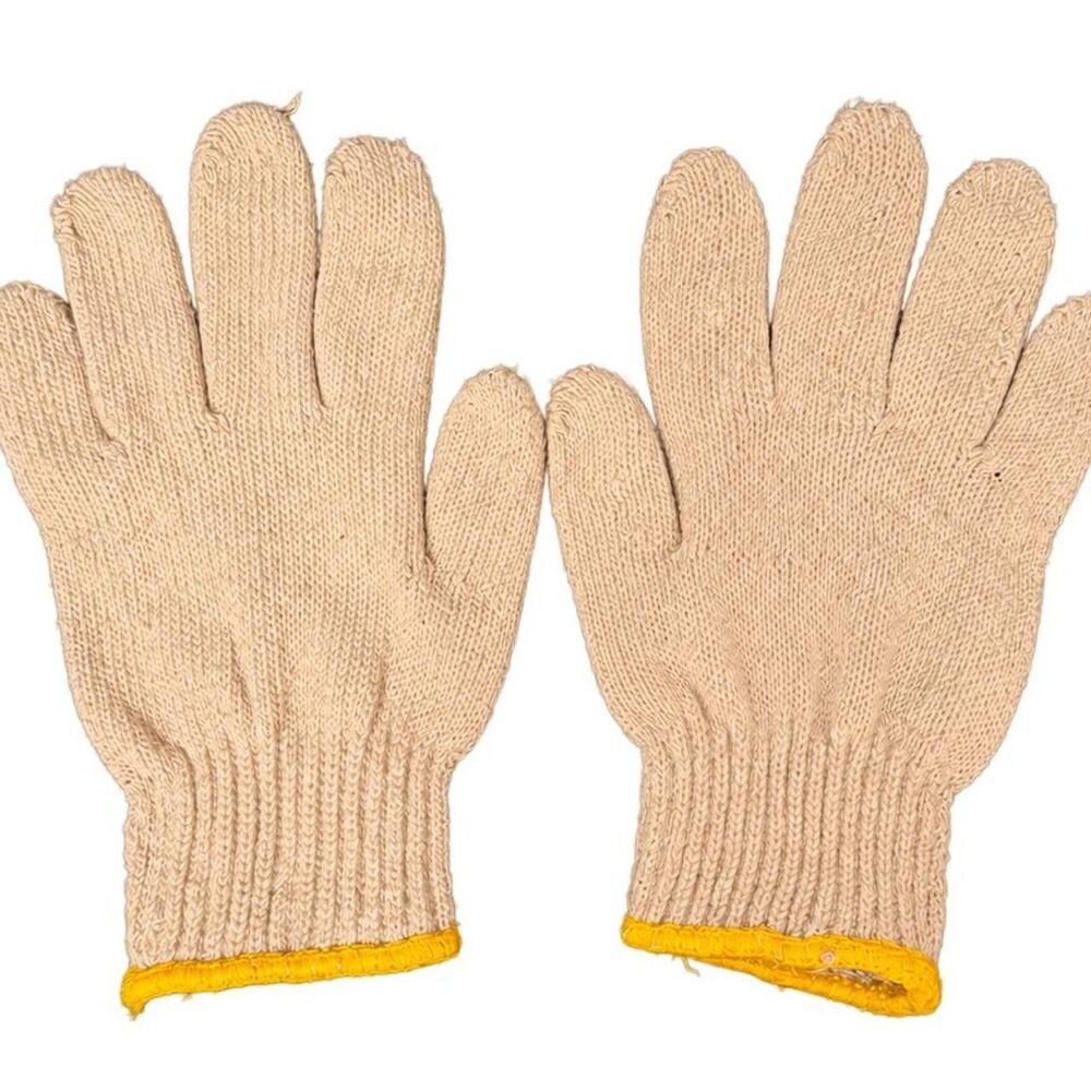 The-unbranded-brand Women's Yellow and Grey Gloves